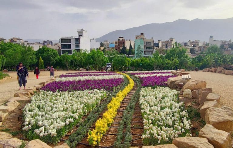 باغ گلها شیراز