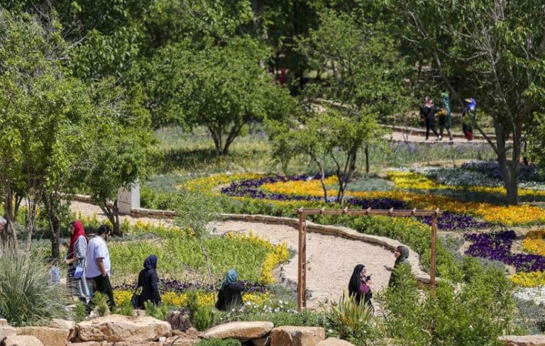 باغ گلها شیراز