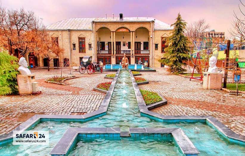 نمایی زیبا از فرهنگسرای بهشت مشهد