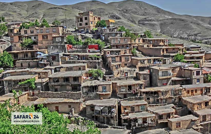 معماری روستای کنگ مشهد