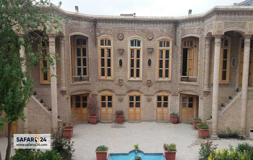 معماری خانه توکلی مشهد