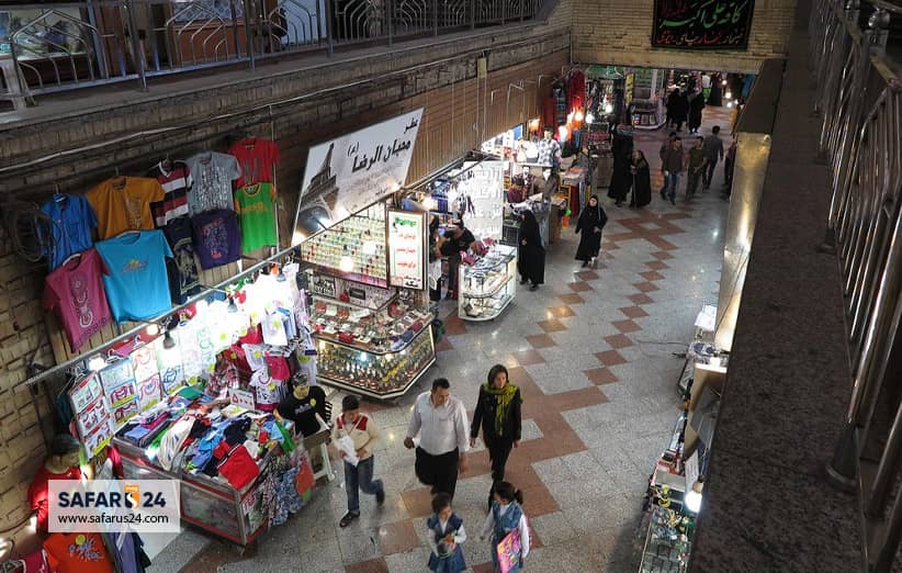 بازار رضا مشهد قدیم