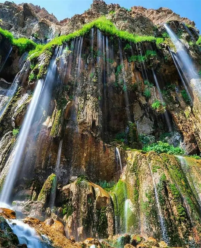 آبشار زیبای مارگون شیراز