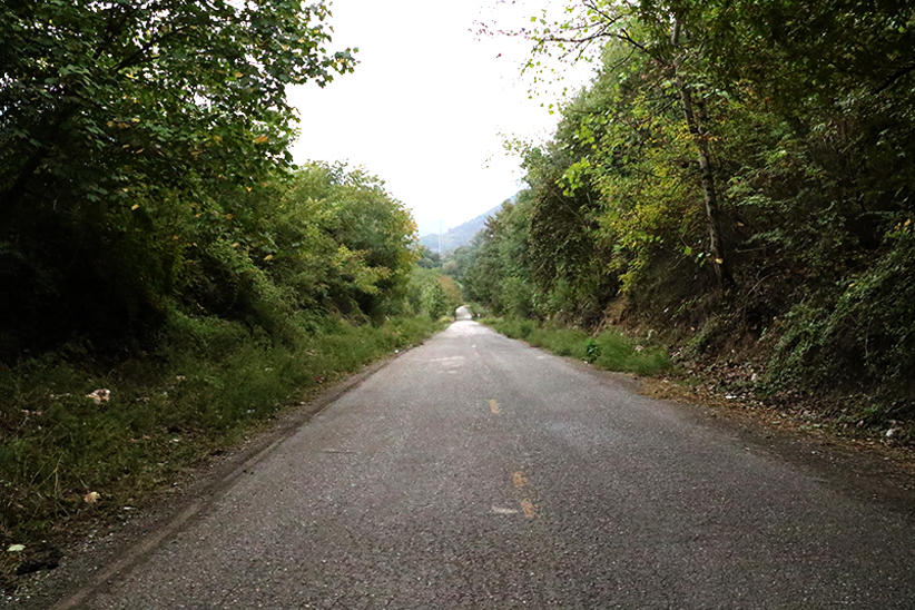 جاده روستای افراتخته