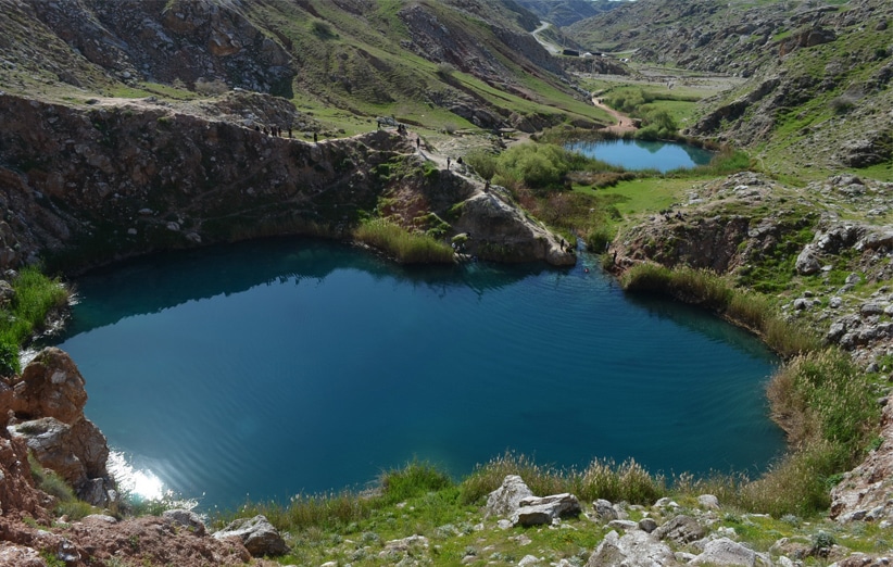 دریاچه دوقلو سیاه گاو ایلام