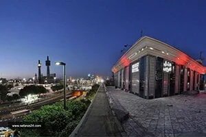 نمای هتل ادریس مشهد