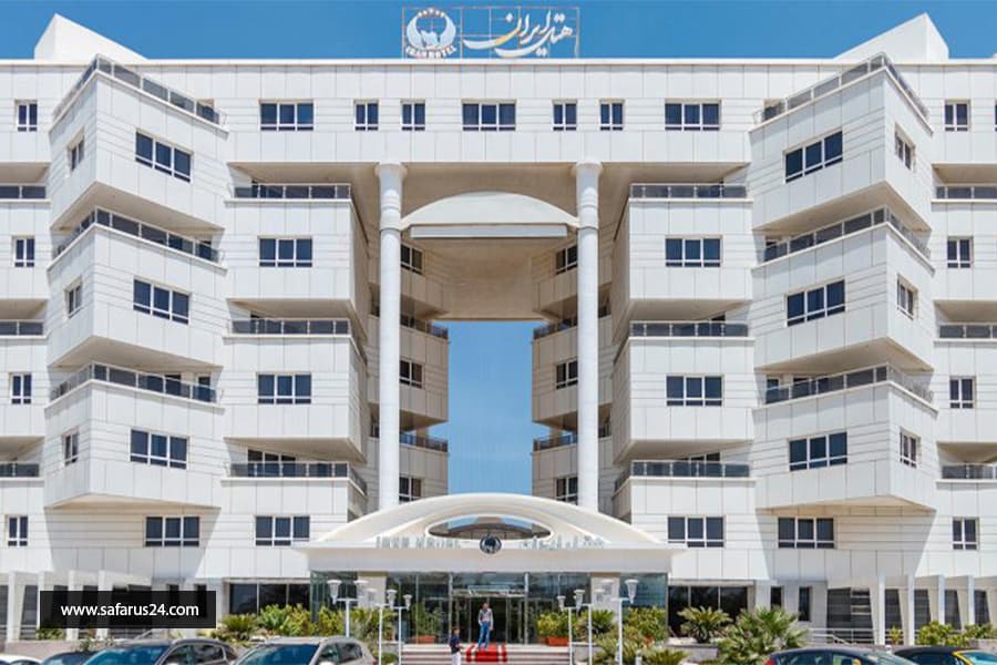 تور کیش از ساری هتل ایران