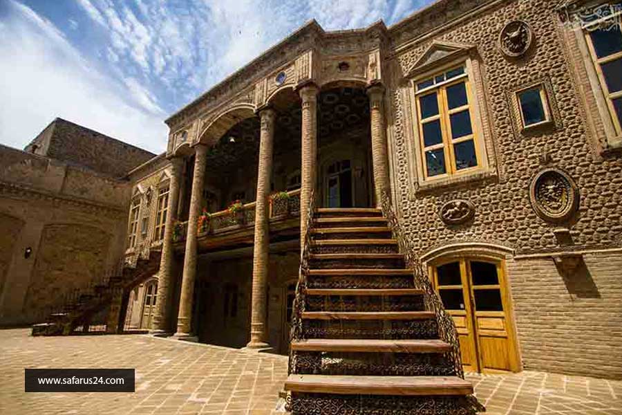 خانه تاریخی داروغه مشهد تور کرمانشاه از مشهد