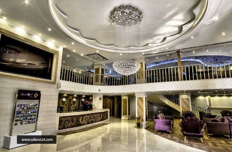 تور مشهد هتل سهند هوایی از تهران