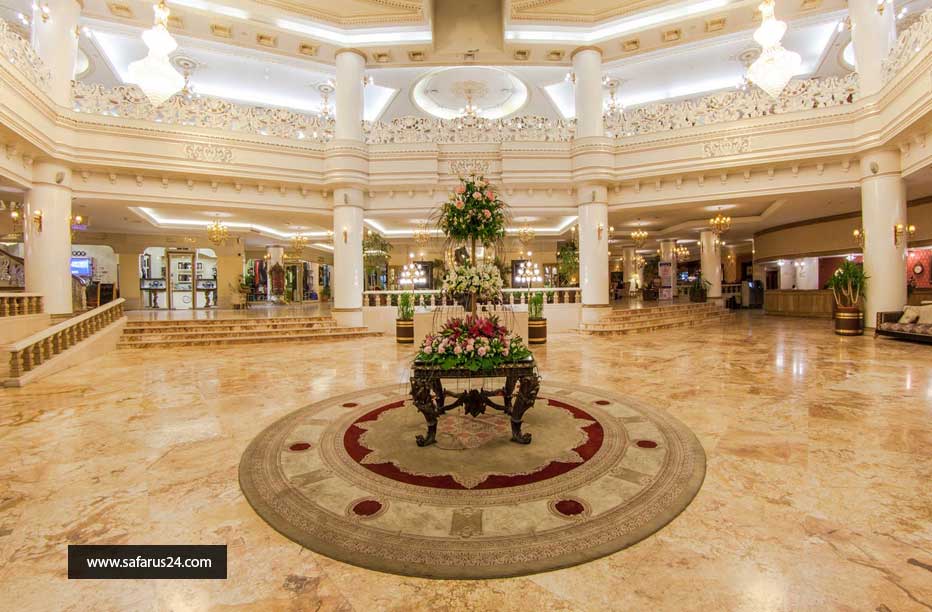 تور مشهد هتل بین المللی قصر هوایی از تهران