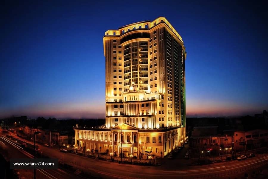 تور مشهد هتل قصر طلایی از کرمان 